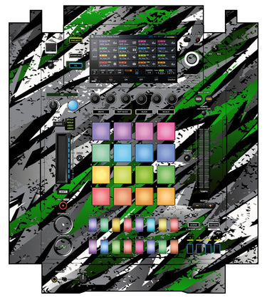 Pioneer DJ DJS 1000 Skin Sparkasm Green